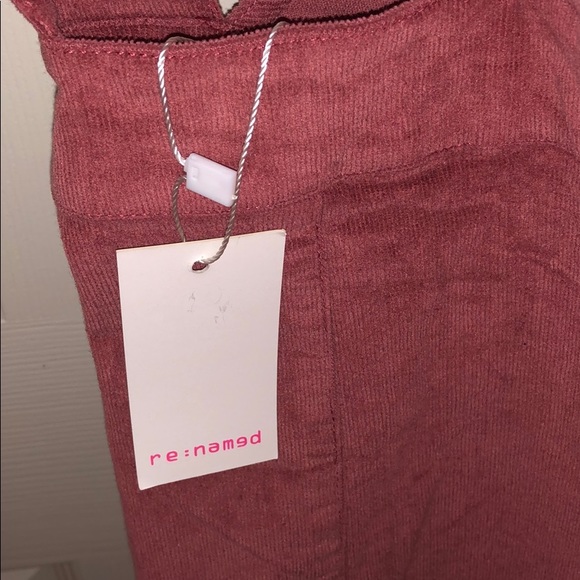 Lulu’s rust color overall dress. NWT! - Picture 2 of 4